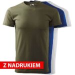 Koszulka męska Malfini BASIC129 z nadrukiem