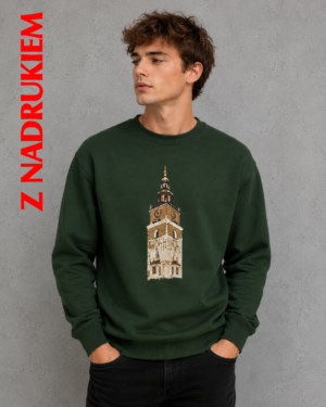 Bluzy Unisex bez kaptura z nadrukiem
