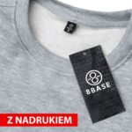 Bluzy Unisex bez kaptura z nadrukiem