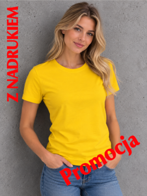 Koszulka damska Malfini EDGE 190g z nadrukiem