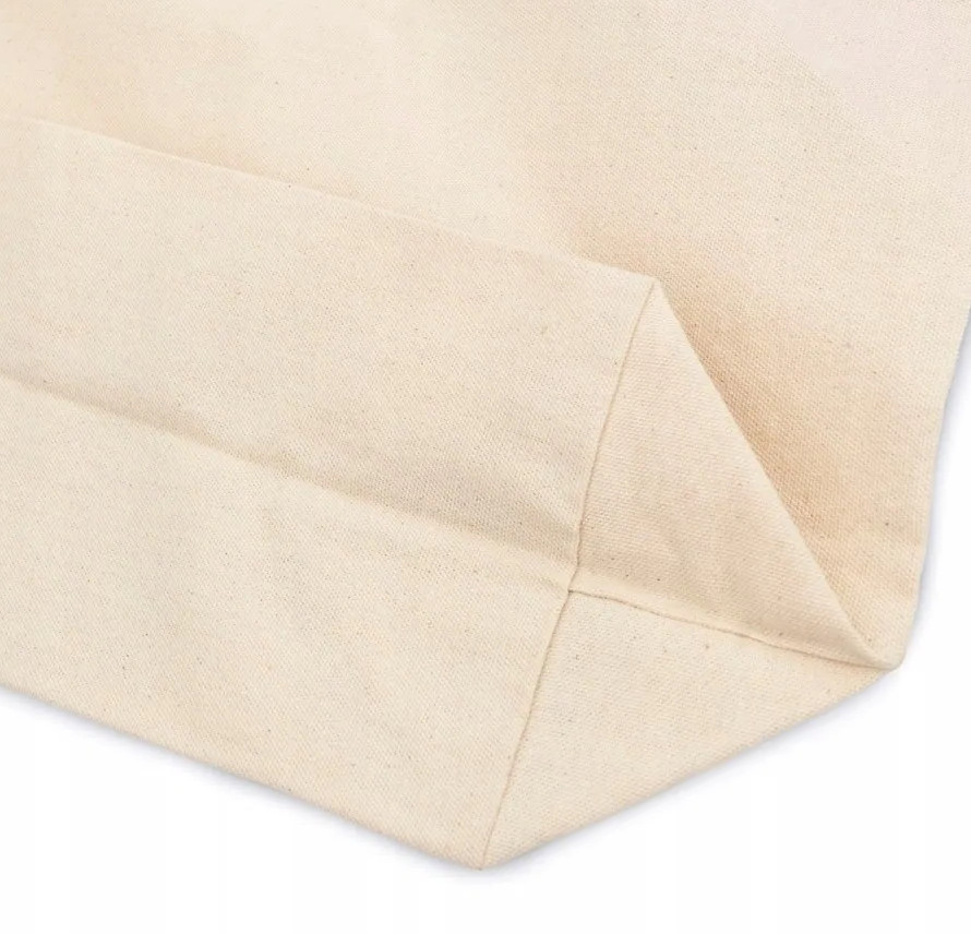 Torba bawełniana 220g Twill – naturalna (ecru) - obrazek 3